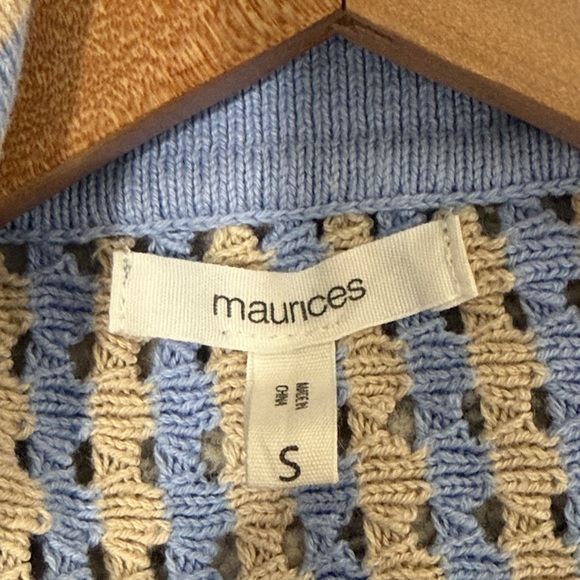 MAURICES Striped Collared Sweater - Picture 9 of 9